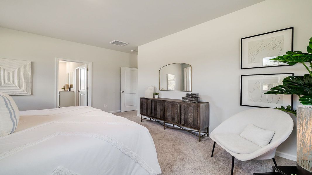 Furnished interior view inside a new home in Cypress Landing, Hardeeville (Image 14).