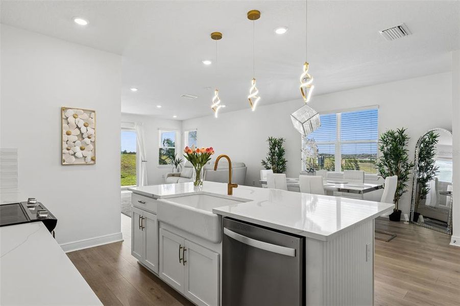 Furnished interior view inside a new home in Hills of Minneola, Minneola (Image 12).