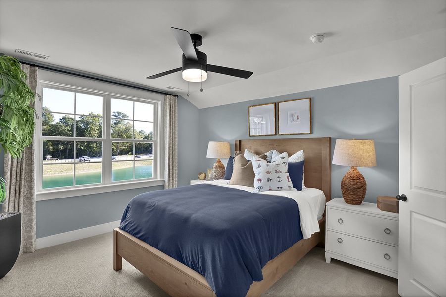 Representative furnished interior of a home built from the Jensen - Premier Collection by Mungo Homes in Winston Ridge, Youngsville (Image 10).