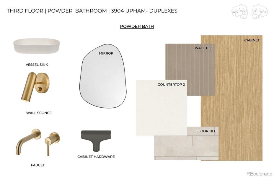 Sample of building materials used in homes in , Wheat Ridge (Image 27).