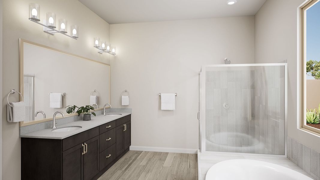 Furnished interior view inside a new home in Blossom Rock, Apache Junction (Image 10).