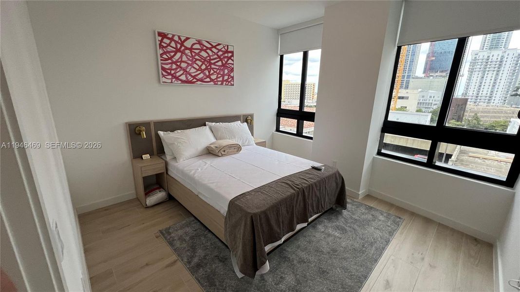 Furnished interior view inside a new home in , Miami (Image 38).