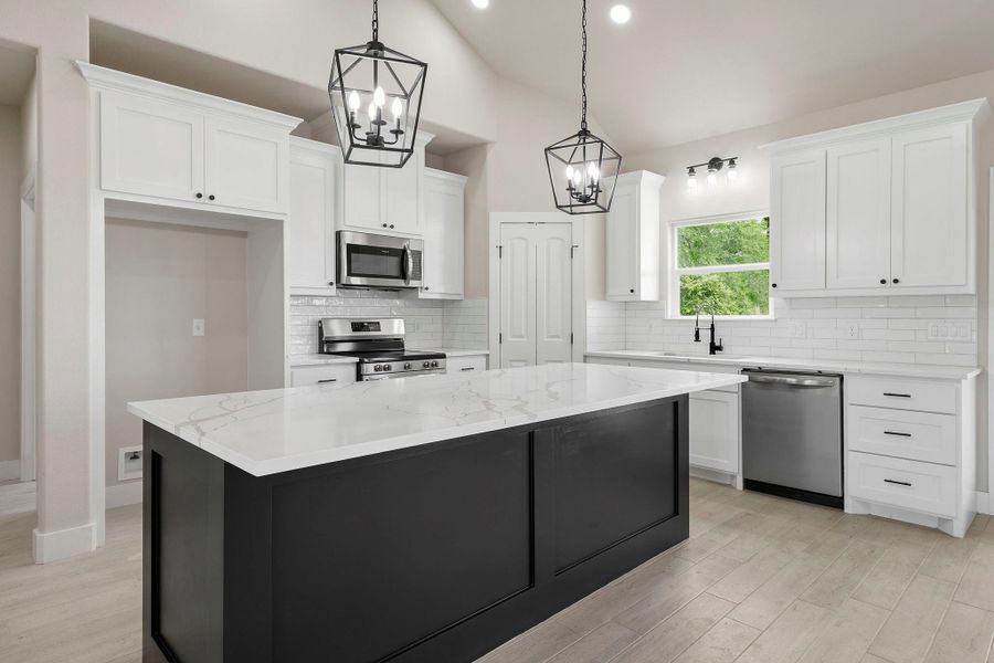 Furnished interior view inside a new home in , Franklin (Image 7).