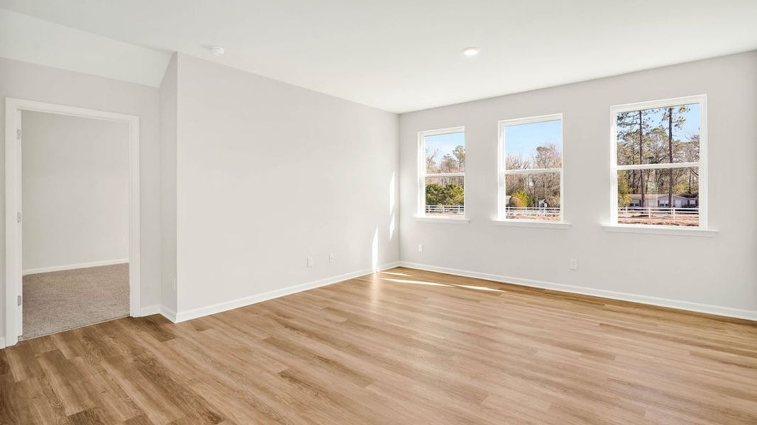 Spacious, unfurnished interior of a new home in Grayson Park, Leland (Image 23).