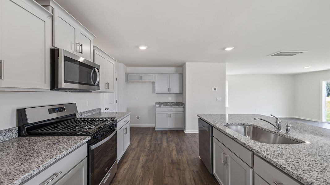 Furnished interior view inside a new home in Baxter Village, Boiling Springs (Image 11). Furnished interior view inside a new home in Baxter Village, Boiling Springs (Image 11).