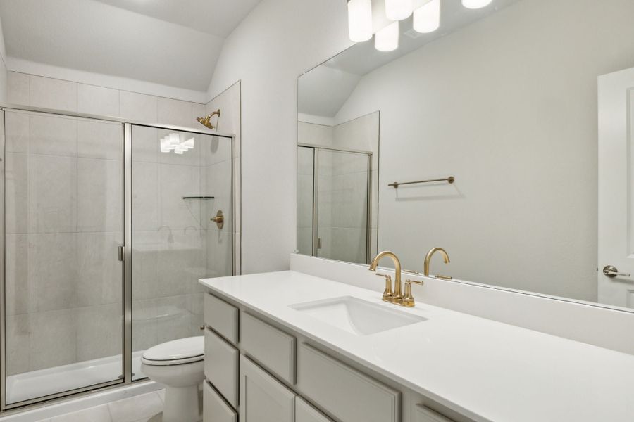 Furnished interior view inside a new home in Painted Tree Lakeside, McKinney (Image 13).
