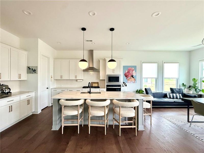 Furnished interior view inside a new home in Encore, Duluth (Image 12).