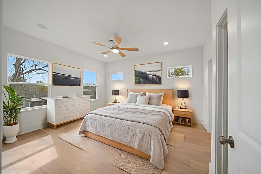 Furnished interior view inside a new home in , Houston (Image 19). Furnished interior view inside a new home in , Houston (Image 19).