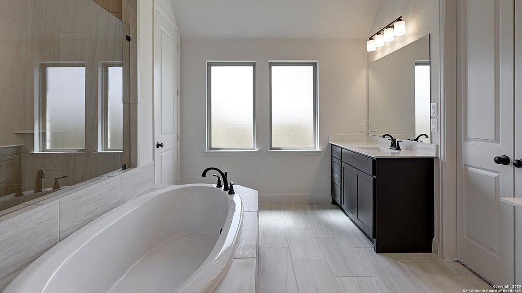 Furnished interior view inside a new home in Alsatian Oaks 60', Castroville (Image 6). Furnished interior view inside a new home in Alsatian Oaks 60', Castroville (Image 6).