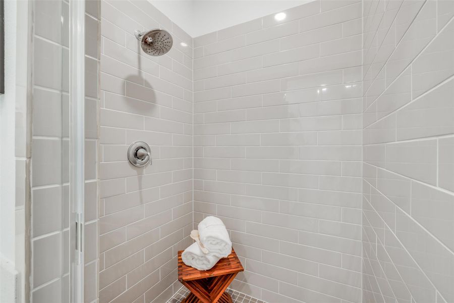 Close-up of interior finishes inside a home in Bridgeland, Cypress (Image 19).