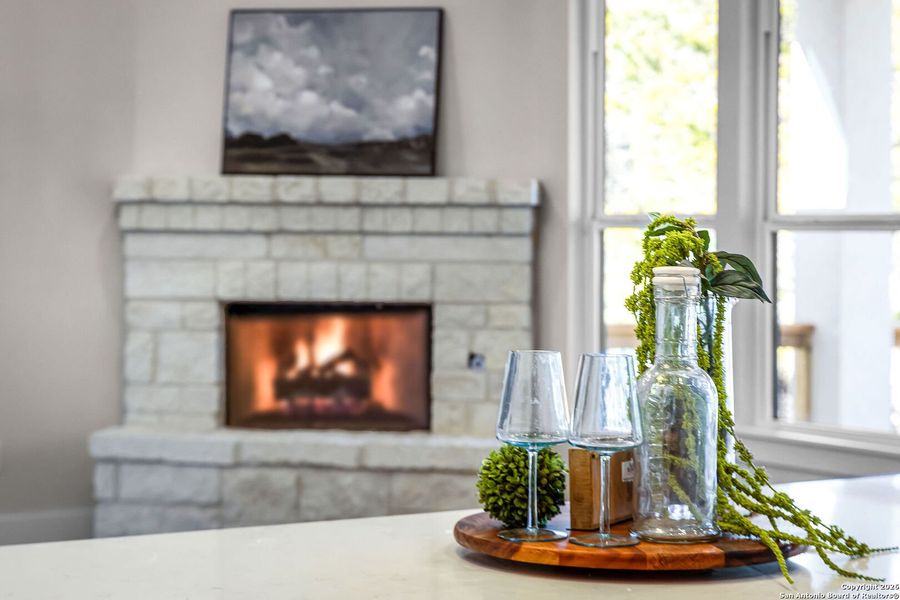 Close-up of interior finishes inside a home in , Spring Branch (Image 15).