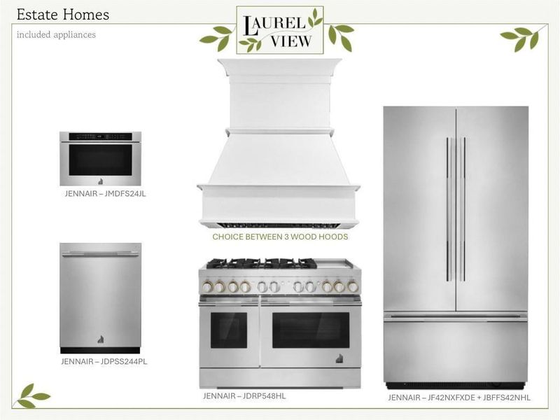 Sample of building materials used in homes in Laurel View, Suwanee (Image 59).