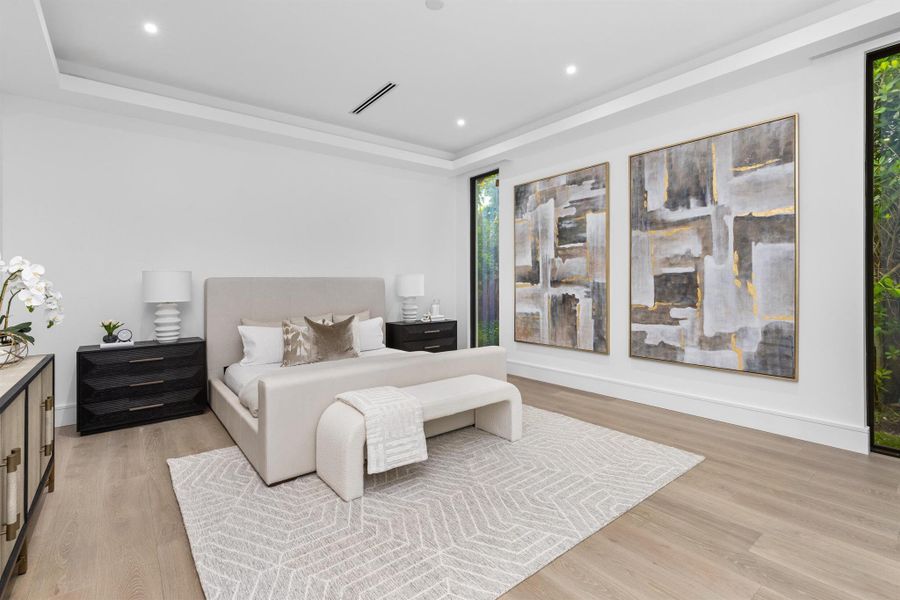 Furnished interior view inside a new home in , Delray Beach (Image 18).