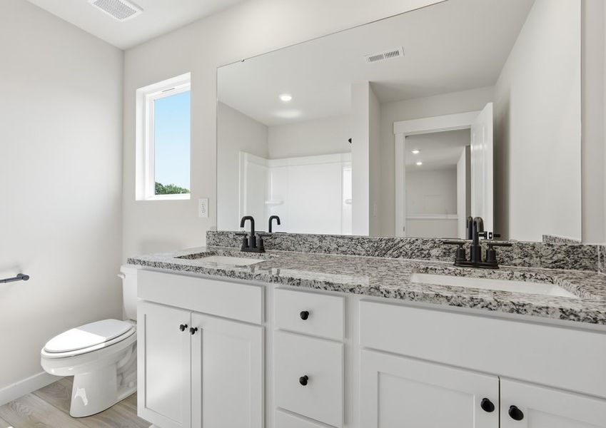 Secondary bathroom