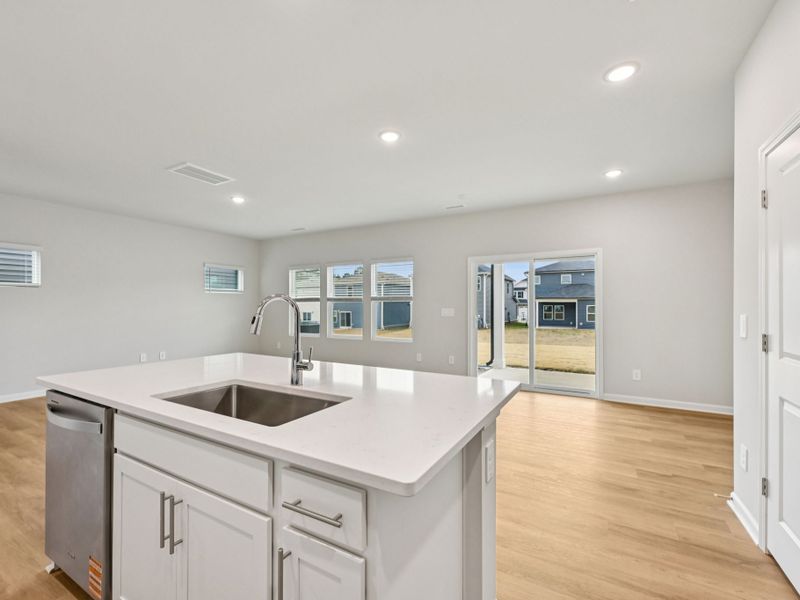 Furnished interior view inside a new home in Oak Manor - Classic Series, Garner (Image 4).