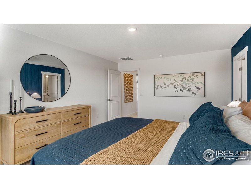 Furnished interior view inside a new home in Prairie Song, Windsor (Image 18).