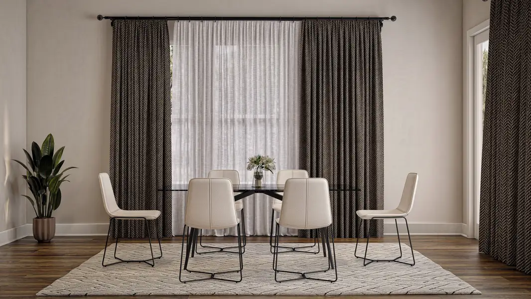 Furnished interior view inside a new home in Cibolo Crossing, Universal City (Image 5).