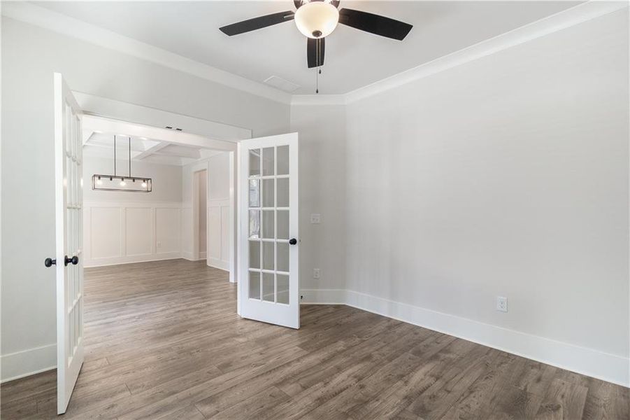 Spacious, unfurnished interior of a new home in Weslyn Park, Social Circle (Image 13).