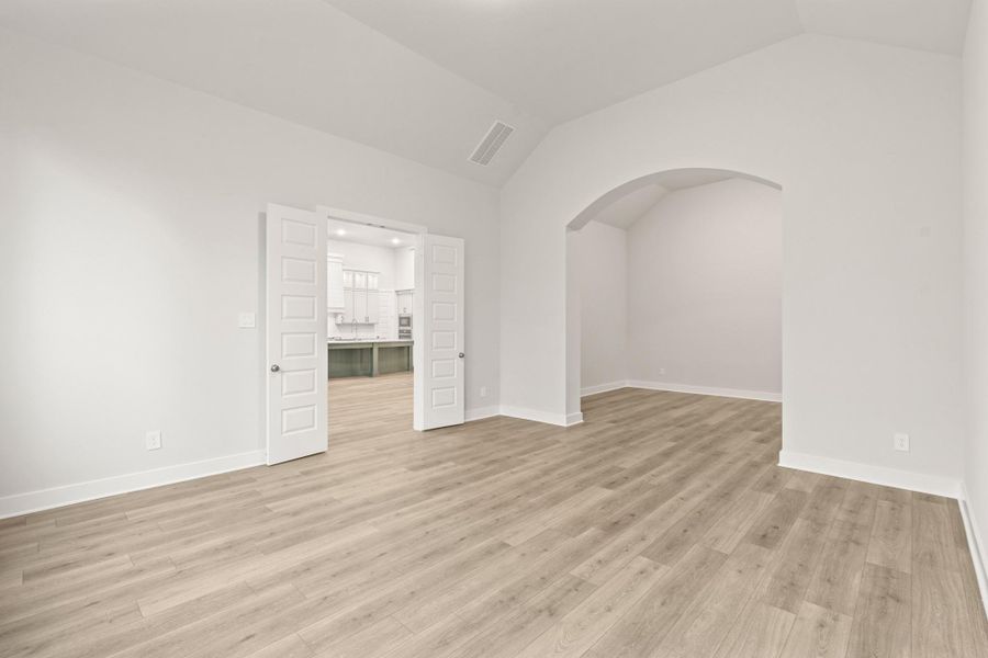 HUGE game room and media room