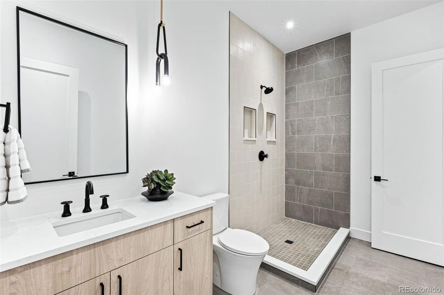 Furnished interior view inside a new home in , Denver (Image 6).