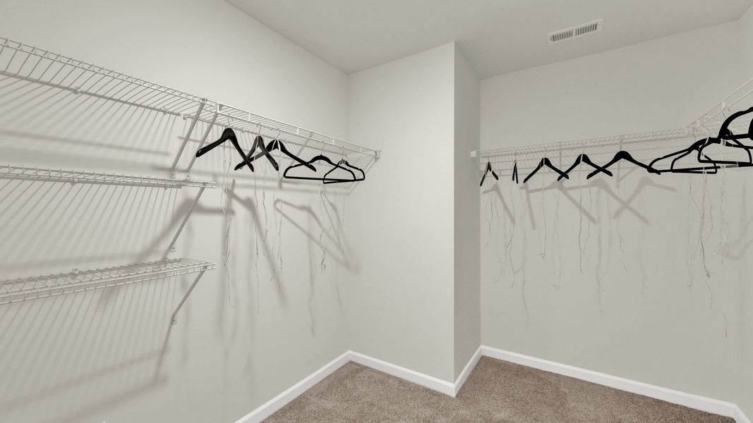 Representative unfurnished interior of a home built from the Salem by D.R. Horton in Price's Crossing, LaFayette (Image 19).