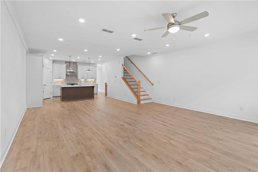 Spacious, unfurnished interior of a new home in Ecco Park, Alpharetta (Image 27). Spacious, unfurnished interior of a new home in Ecco Park, Alpharetta (Image 27).