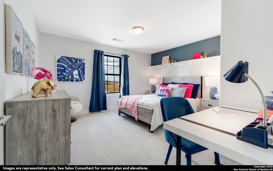 Furnished interior view inside a new home in Megan's Landing, Castroville (Image 29). Furnished interior view inside a new home in Megan's Landing, Castroville (Image 29).