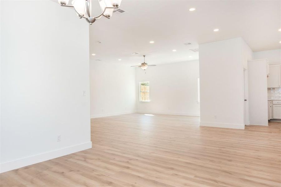 from dining looking to living room
