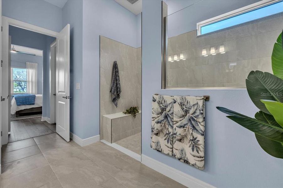 Furnished interior view inside a new home in , Parrish (Image 47).