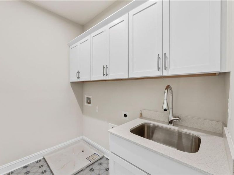 Close-up of interior finishes inside a home in Melody Lakeside Estates, Buford (Image 18).