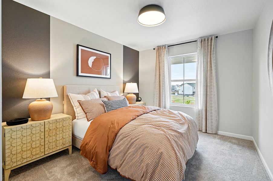 Furnished interior view inside a new home in Parterre, Thornton (Image 19).