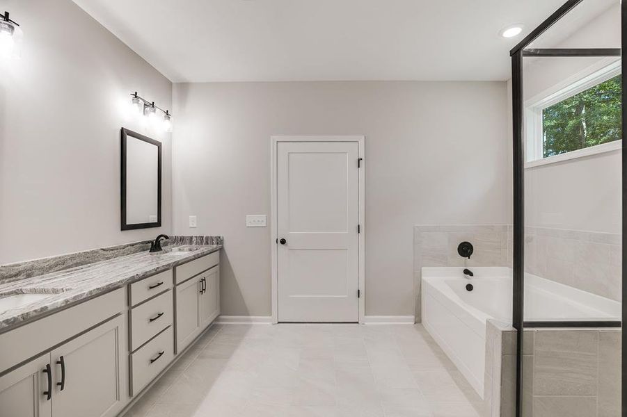 Furnished interior view inside a new home in LOVVORN ESTATES, Carrollton (Image 14).