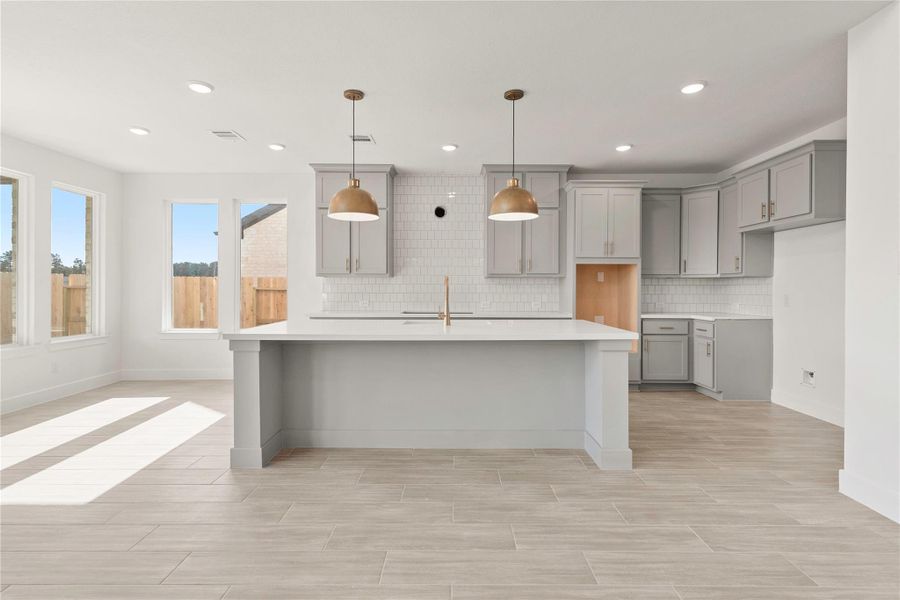 Furnished interior view inside a new home in ARTAVIA®, Conroe (Image 4).