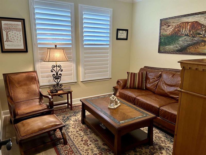 View of living room