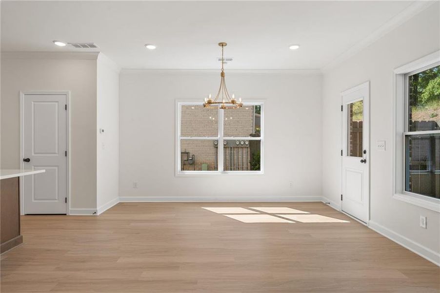 Spacious, unfurnished interior of a new home in Wildwood Place, Powder Springs (Image 31).