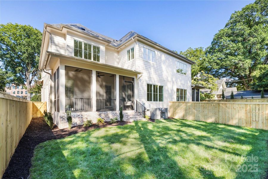Exterior details and patio area of a home in , Charlotte (Image 25).
