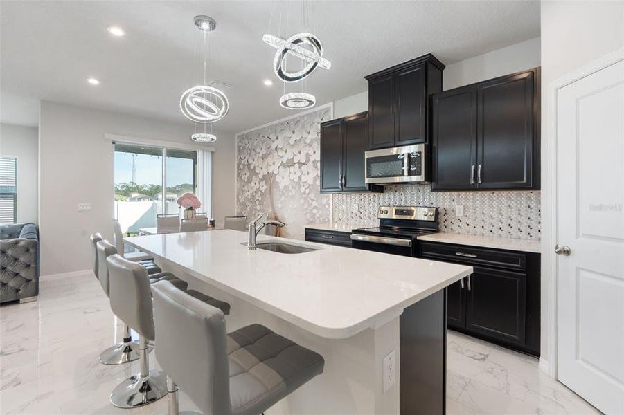 Furnished interior view inside a new home in , Wesley Chapel (Image 10).