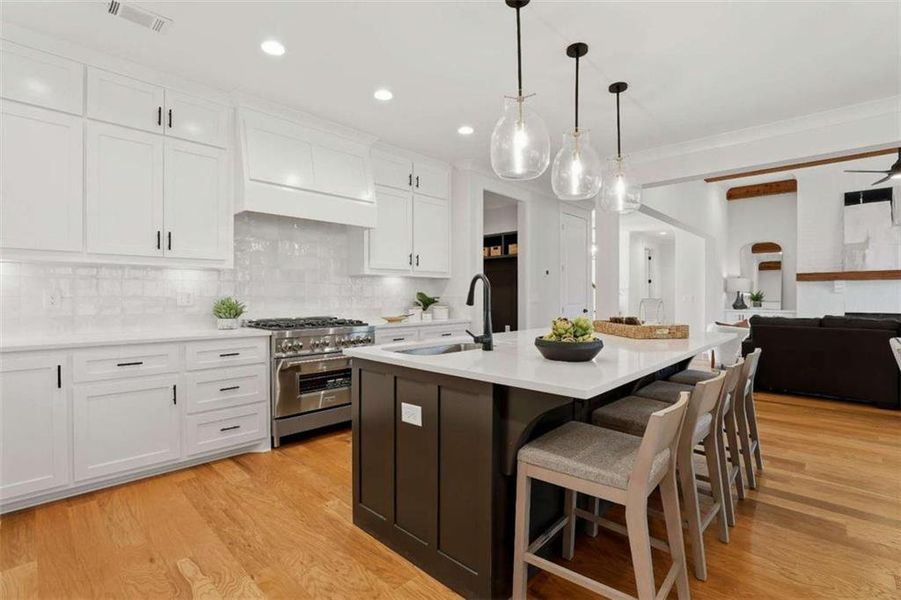 Furnished interior view inside a new home in , Newnan (Image 41).