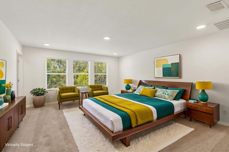 Owner's Suite - Virtually Staged