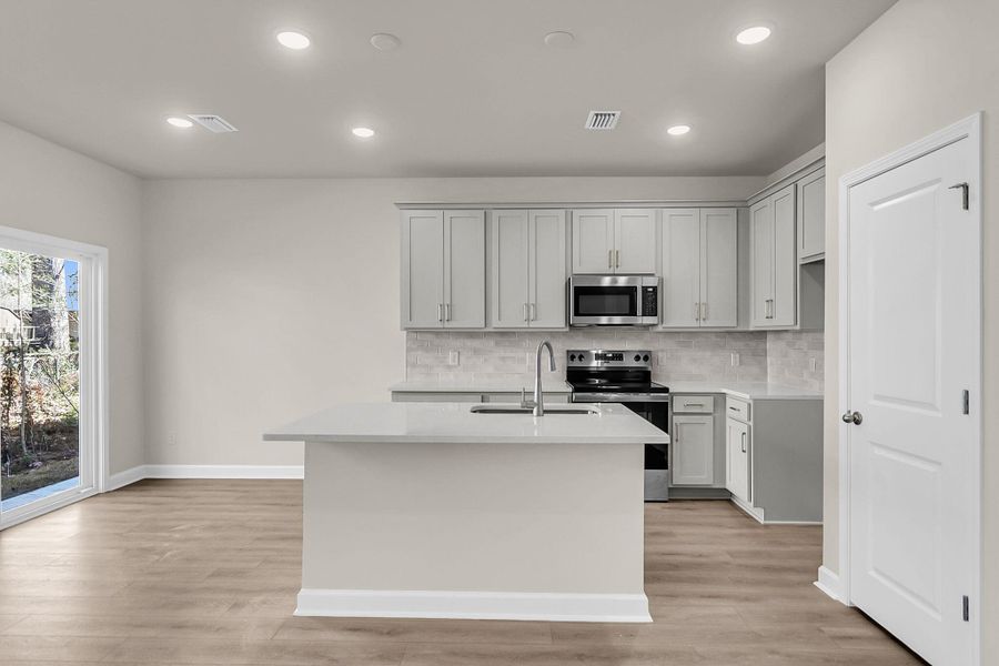Furnished interior view inside a new home in , Summerville (Image 9).