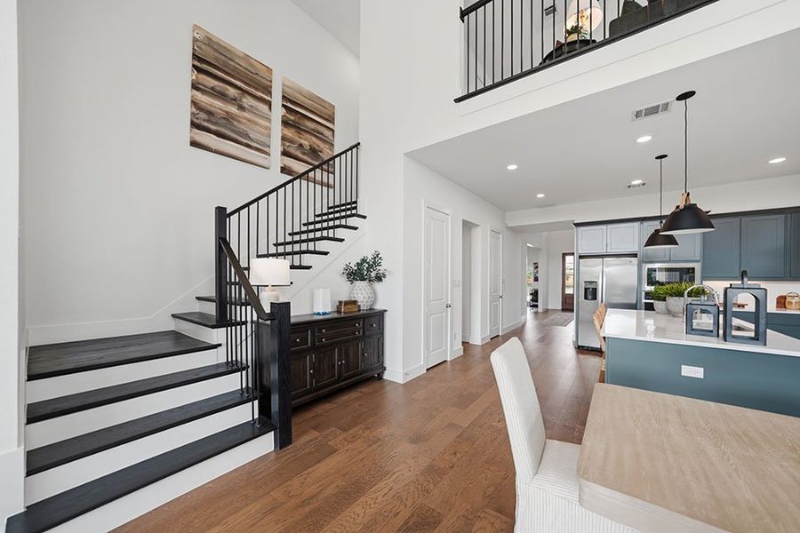 Furnished interior view inside a new home in Devonshire, Forney (Image 13).