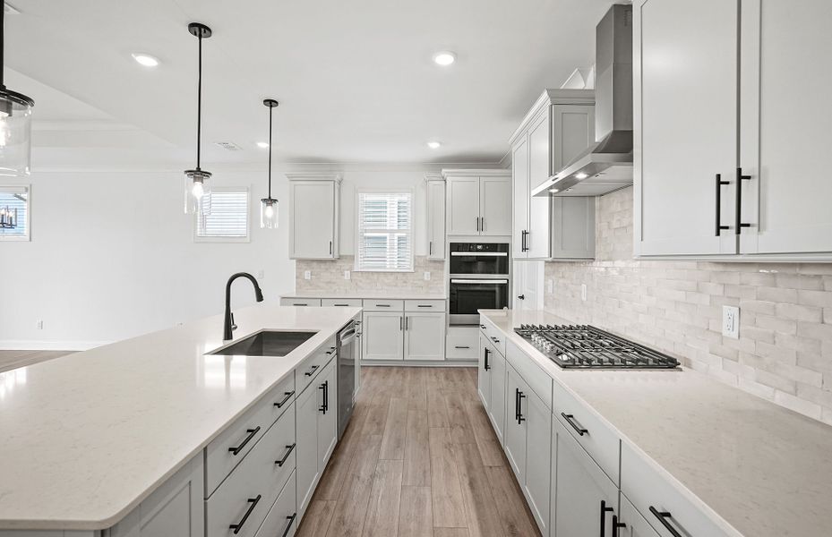 Furnished interior view inside a new home in Carolina Riverside, Belmont (Image 52).