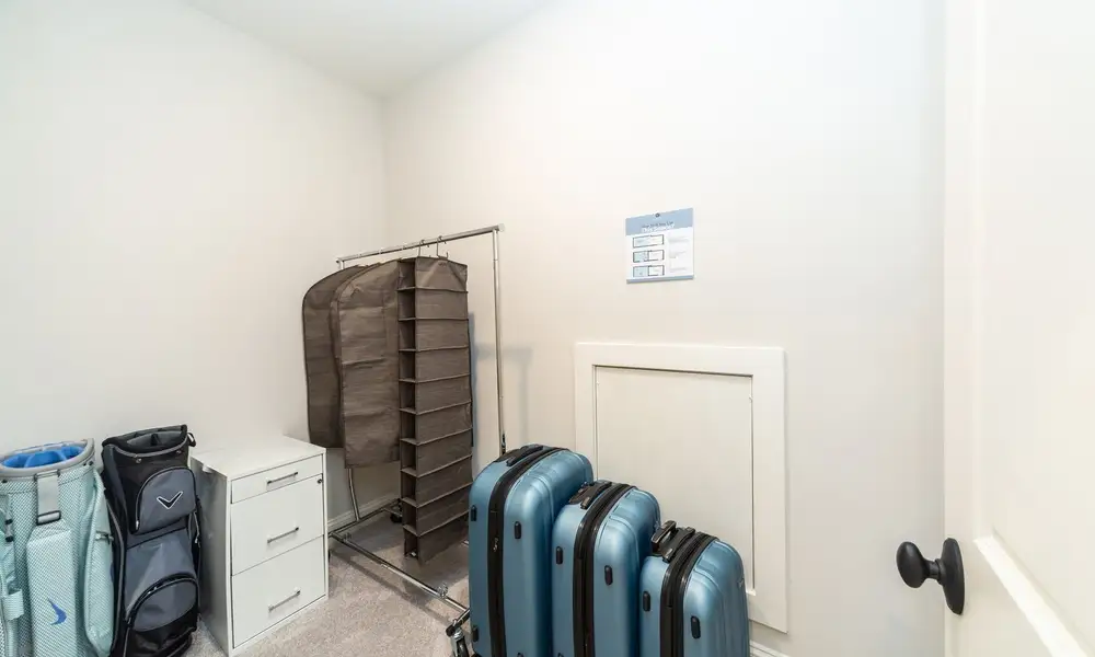 Representative furnished interior of a home built from the Marin by Classica Homes in McLean - Hunts Point, Belmont (Image 51).
