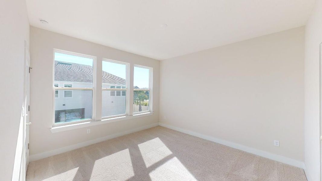 Representative unfurnished interior of a home built from the Deleon - D - Townhome Series by ICI Homes in West End at Town Center, Ponte Vedra (Image 6).