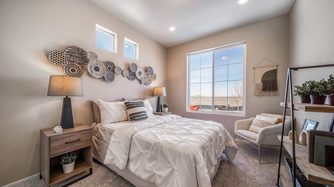 Furnished interior view inside a new home in The Reserve at Green Valley Ranch Aurora, Aurora (Image 14). Furnished interior view inside a new home in The Reserve at Green Valley Ranch Aurora, Aurora (Image 14).