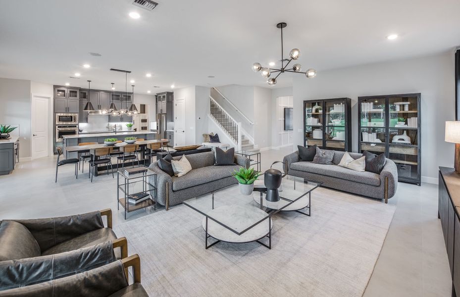 Representative furnished interior of a home built from the Norwood by Pulte Homes in Bleckley Station, Ball Ground (Image 18).
