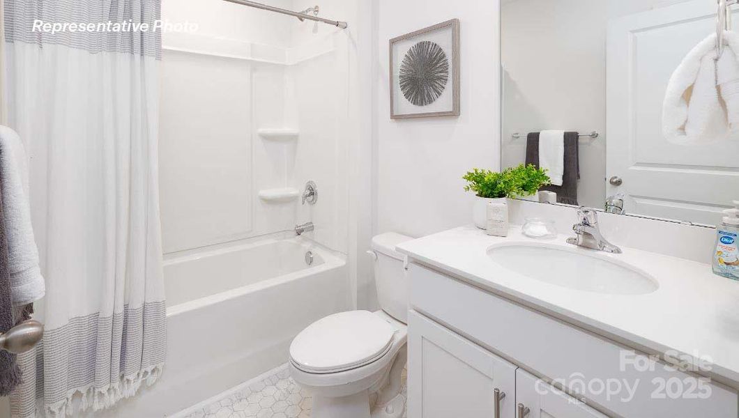 Furnished interior view inside a new home in Villages of Maiden, Maiden (Image 6).