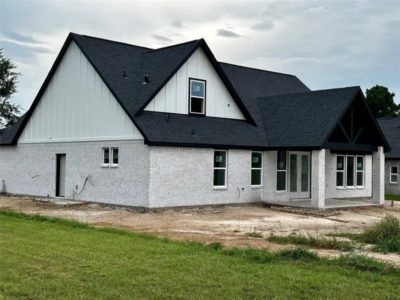 Exterior details and patio area of a home in , Waller (Image 3). Exterior details and patio area of a home in , Waller (Image 3).