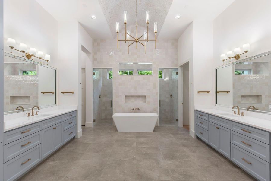 Stunning Primary bathroom