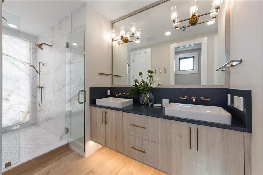 Furnished interior view inside a new home in , Sarasota (Image 55).